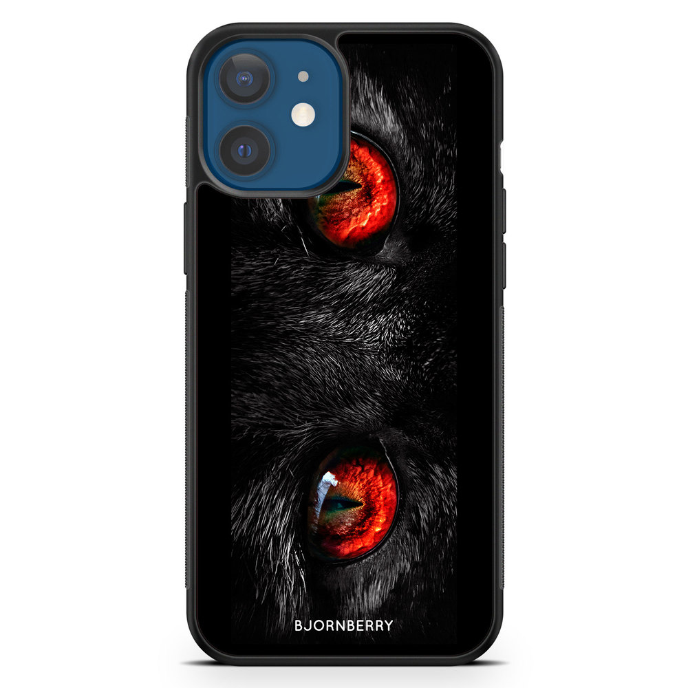iPhone 12 Mini Case - Red Cat Eyes