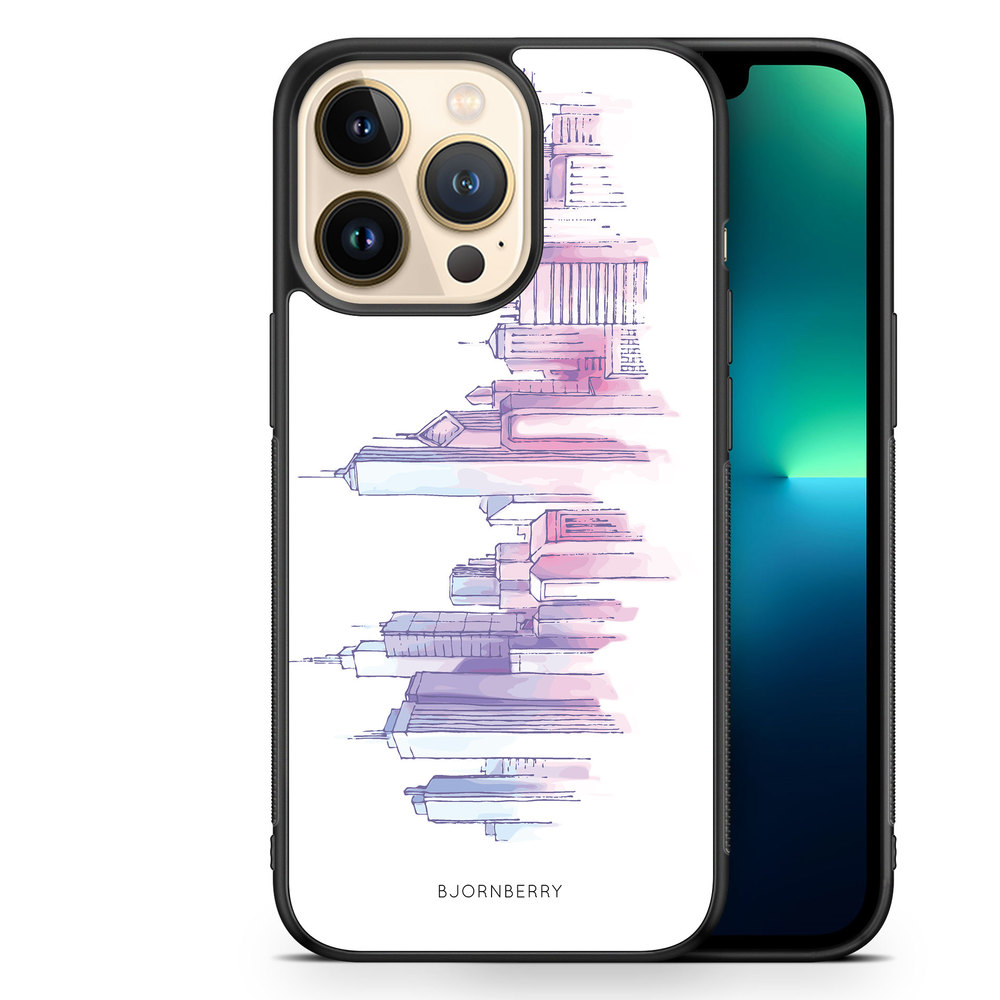 iPhone 13 Pro Case - Watercolor Skyline