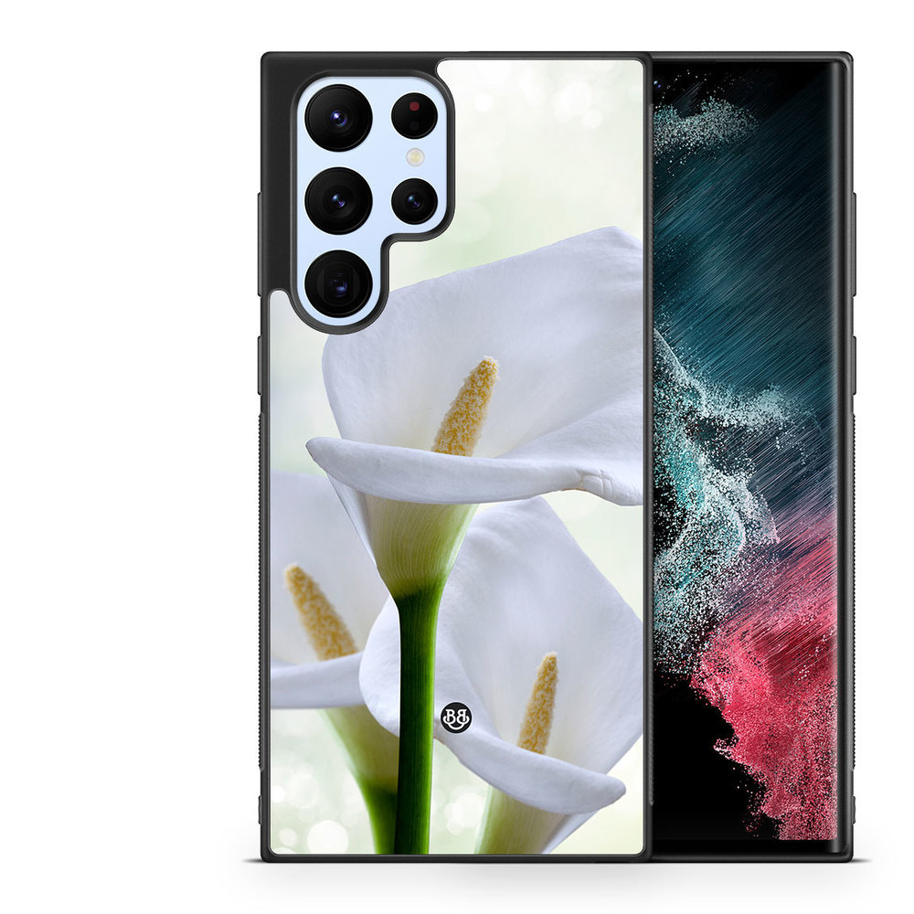 Samsung Galaxy S22 Ultra 5G Case - White Flower