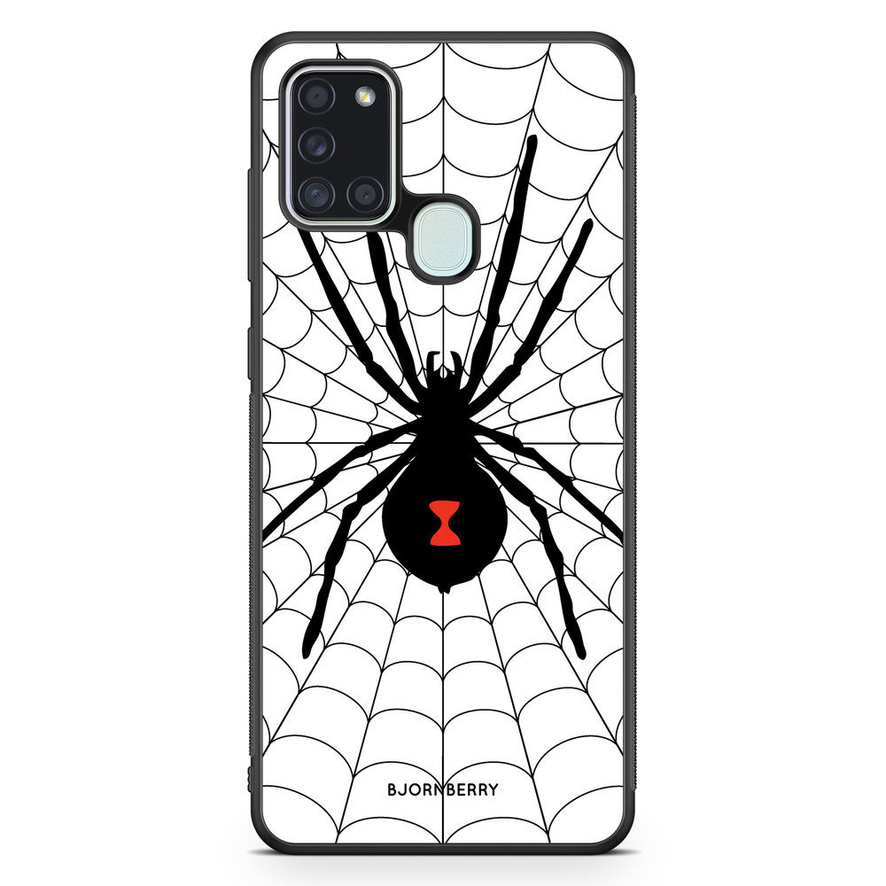 Samsung Galaxy A21s Case - Black Widow