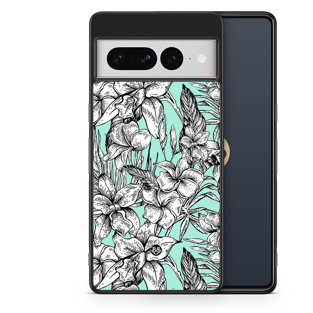 Google Pixel 7 Pro Case - Vintage Floral