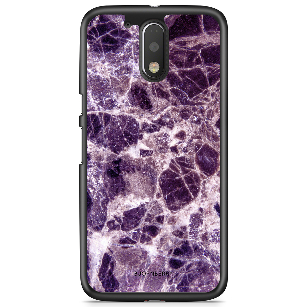 Moto G4/G4 Plus Case - Purple Marble