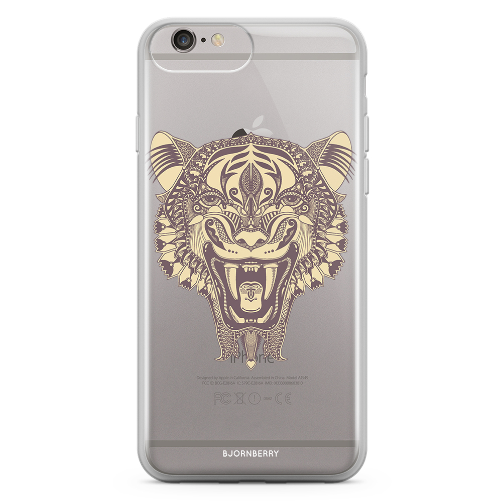 iPhone 6 Plus/6s Plus Fashion Skal - Panter Mandala