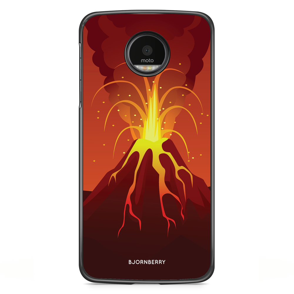 Motorola Moto G5S Plus Case - Cartoon Vulcano