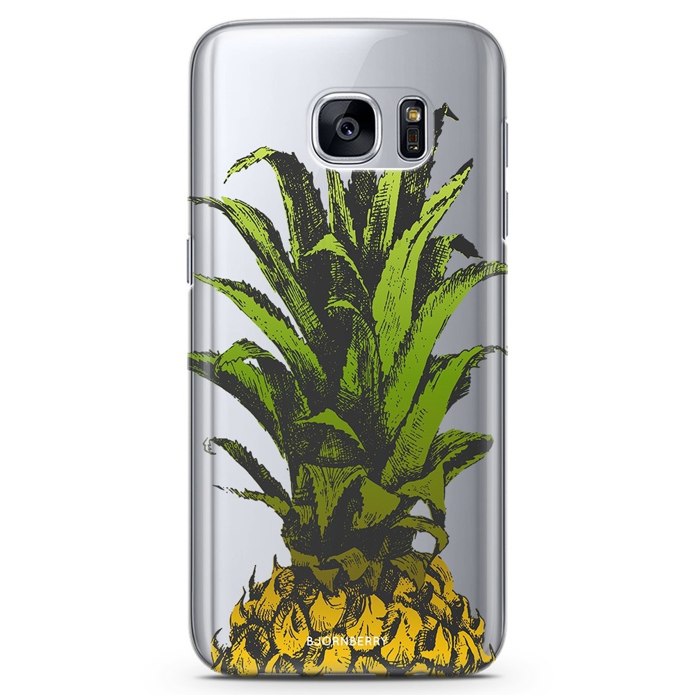Samsung Galaxy S7 TPU Case - Pineapple Crown