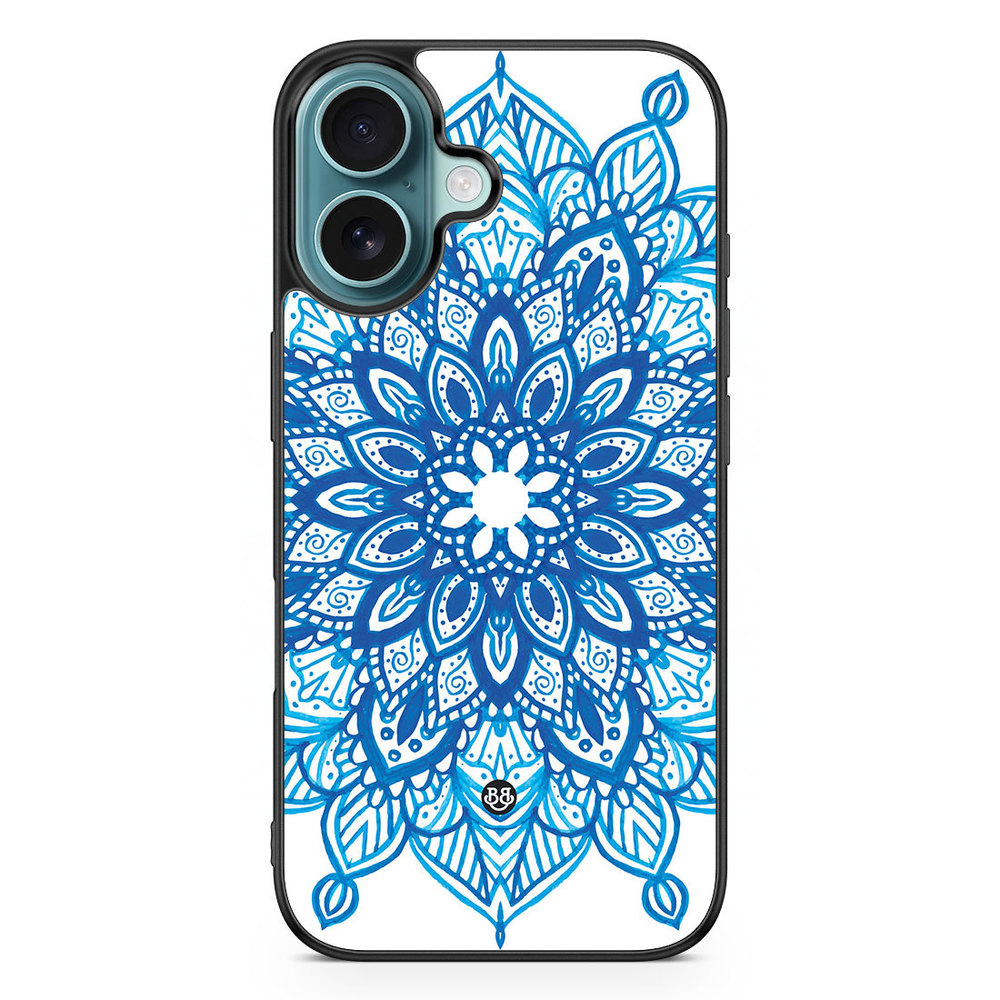 iPhone 16 Case - Blue Mandala