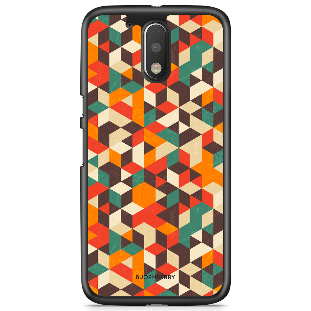 Moto G4/G4 Plus Case - Retro Geometric