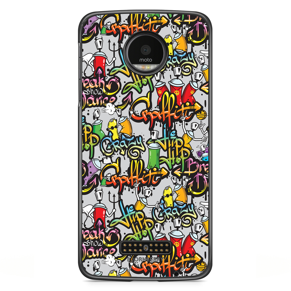 Moto Z2 Play Case - Graffiti