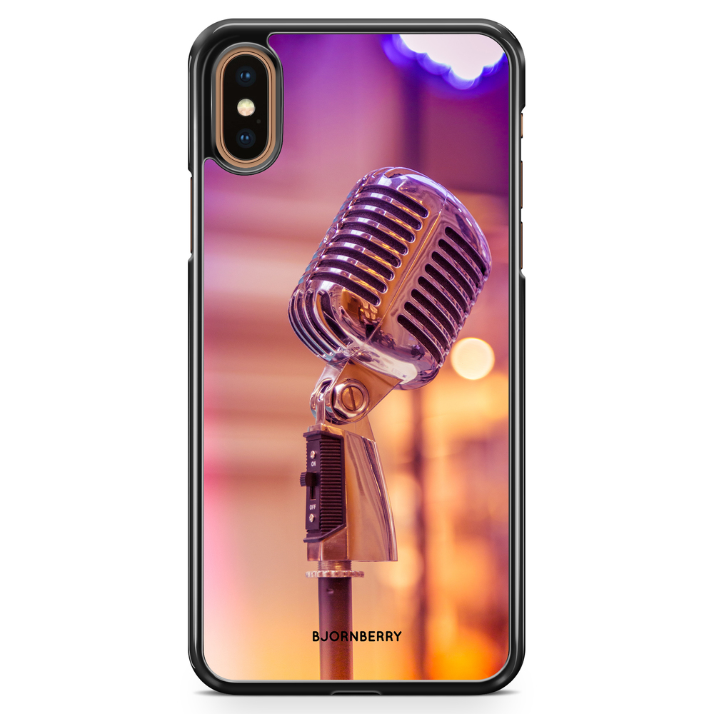iPhone XS Max Case - Old Microphone