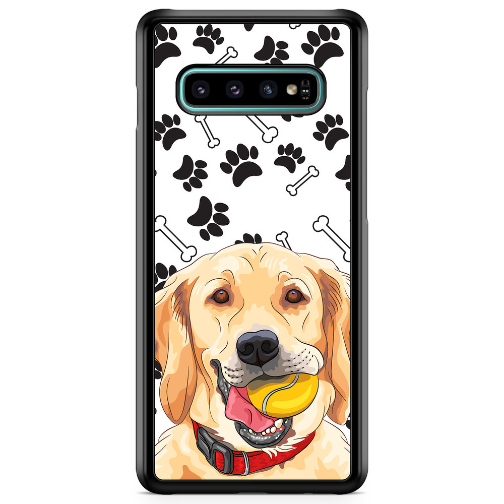 Samsung Galaxy S10 Plus Case - Golden Retriever