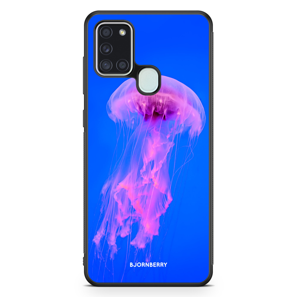 Samsung Galaxy A21s Case - Pink Jellyfish