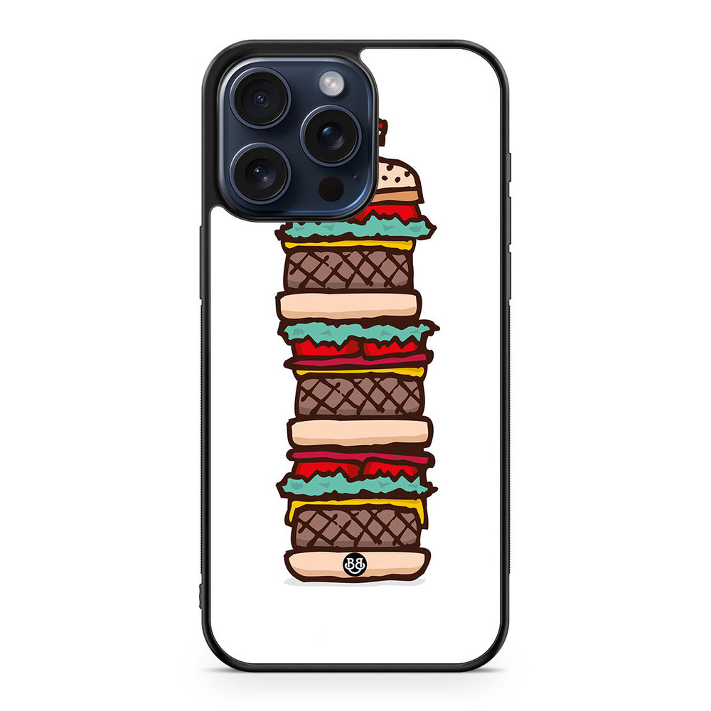 iPhone 15 Pro Max Case - Gigantisk Hamburgare
