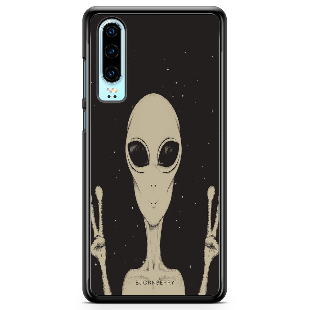 Huawei P30 Case - Peace Alien