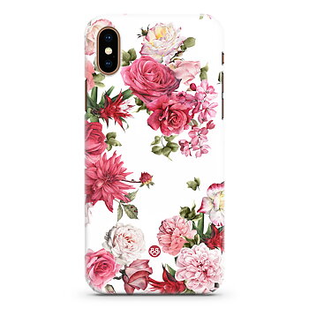 iPhone XS Max Premium Skal - White Roses