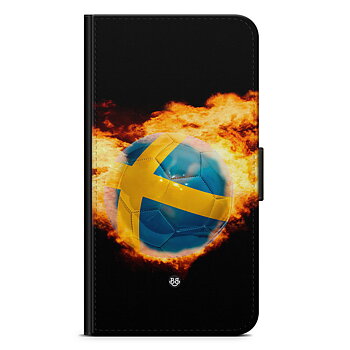 Motorola Moto E20 Wallet Case - Sweden Soccer