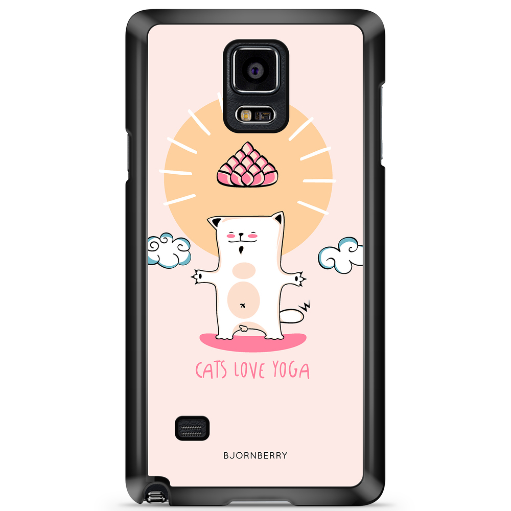 Samsung Galaxy Note 4 Case - Yoga Cat Nr1