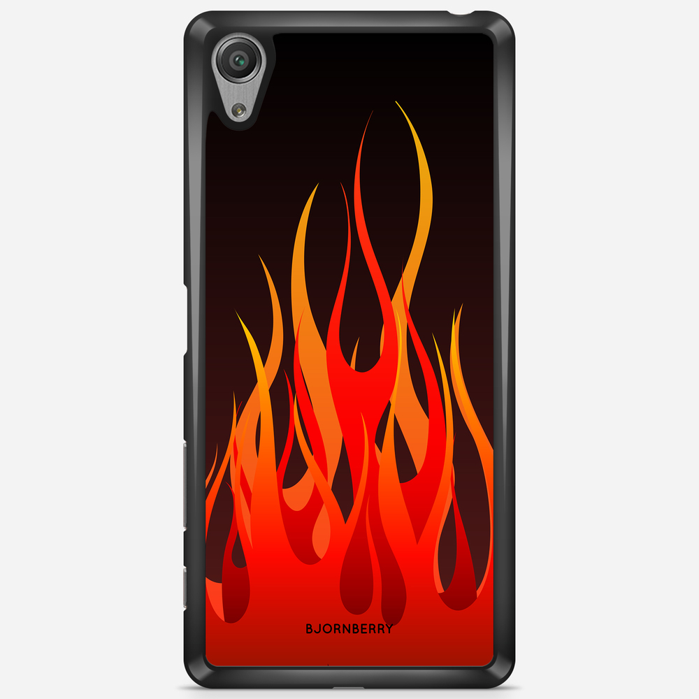 Sony Xperia X Performance Case - Flames