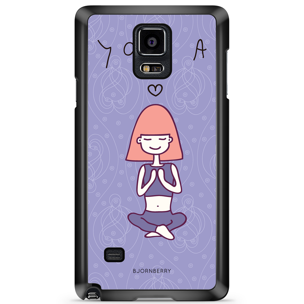 Samsung Galaxy Note 4 Case - Yoga Girl