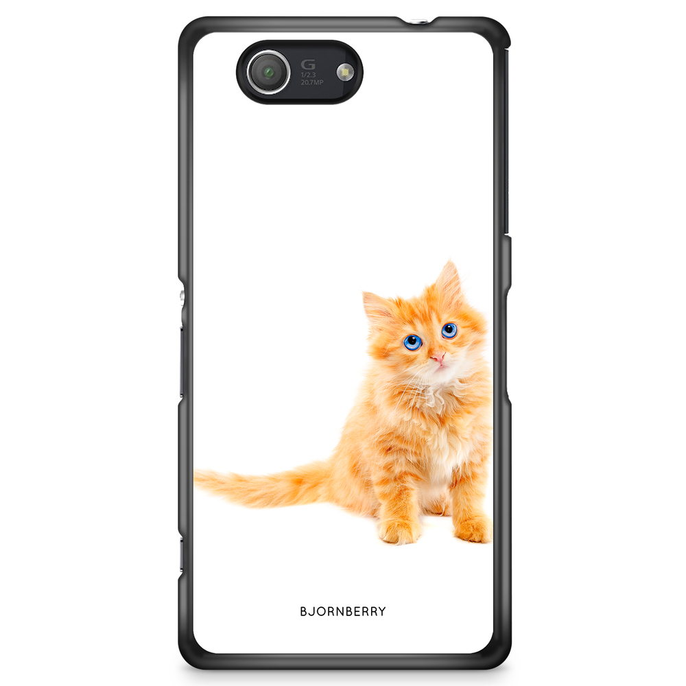 Sony Xperia Z3 Compact Case - Small Brown Cat