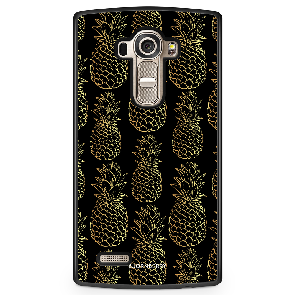 LG G4 Case - Gold Pineapples