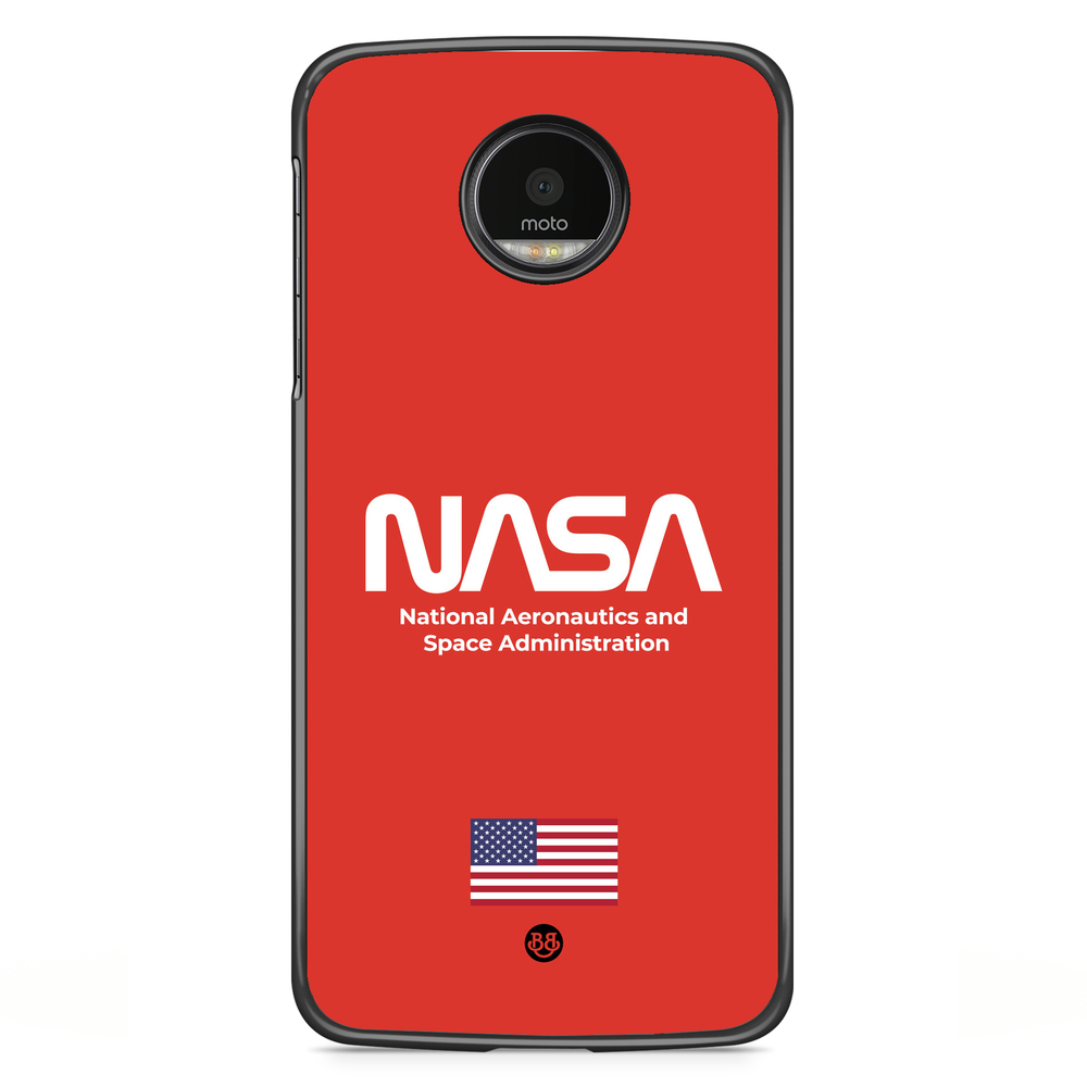 Motorola Moto G5S Plus Case - NASA Worm Red