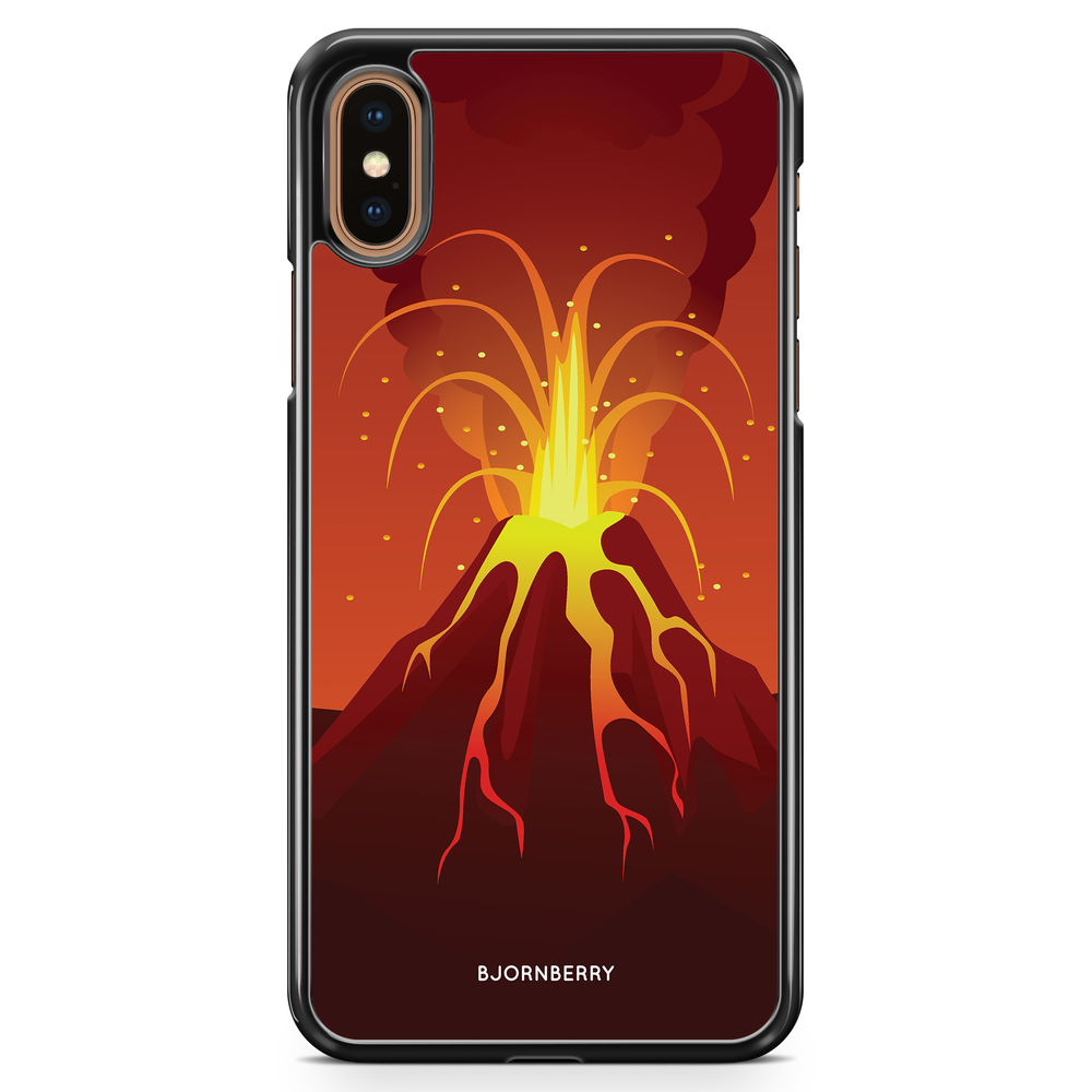 iPhone XS Max Case - Cartoon Vulcano