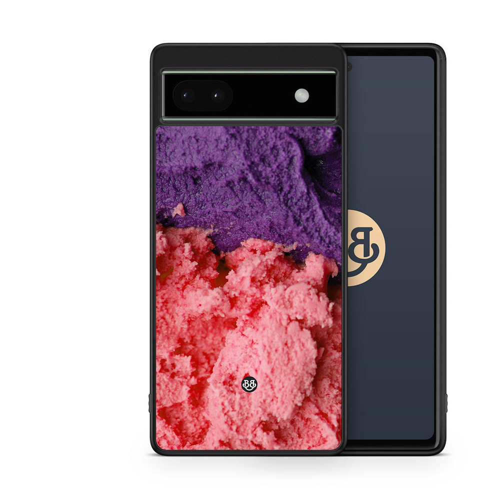 Google Pixel 6a Case - Ice-crea pink/purple