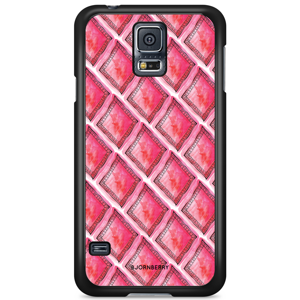 Samsung Galaxy S5/S5 NEO Case - Red Rhombus