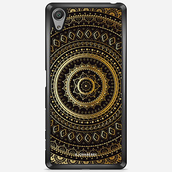 Sony Xperia X Performance Skal - Guld Mandala