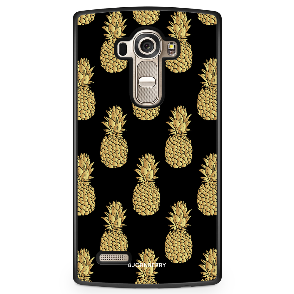 LG G4 Case - Gold Pineapples
