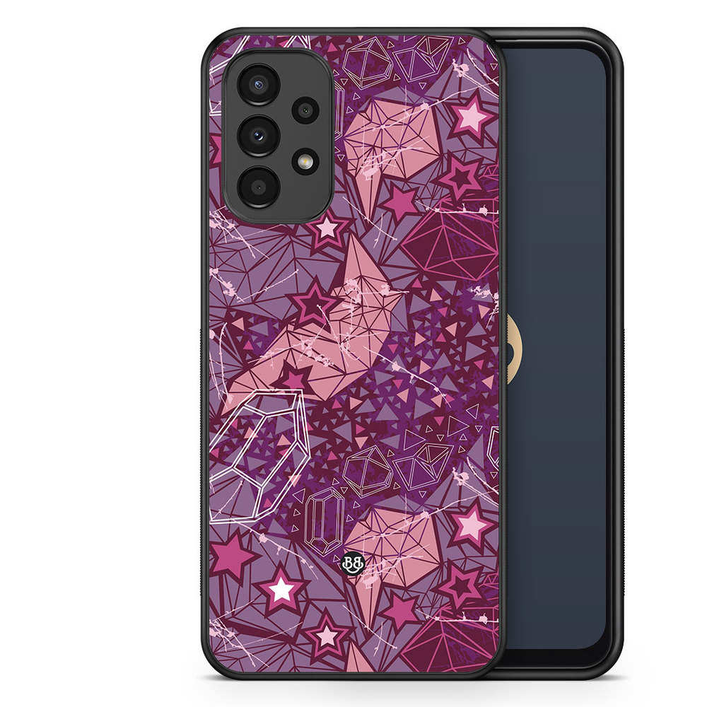 Samsung Galaxy A13 Case - Purple Stars