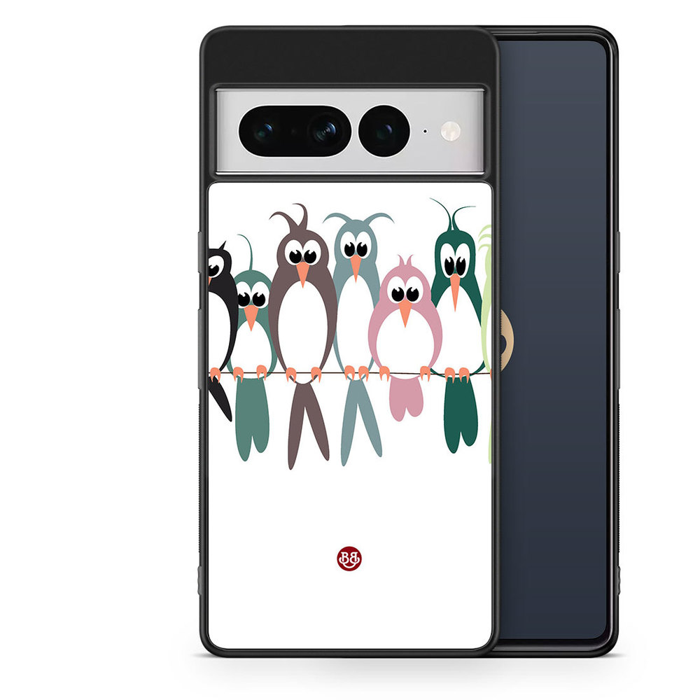 Google Pixel 7 Pro Case - Birds on a string