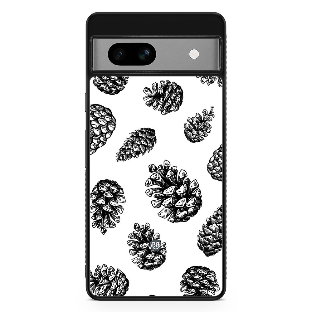 Google Pixel 7a Case - Pine Cone Pattern