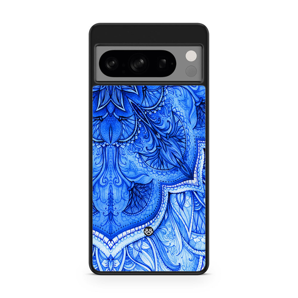 Google Pixel 8 Pro Case - Blue Vintage
