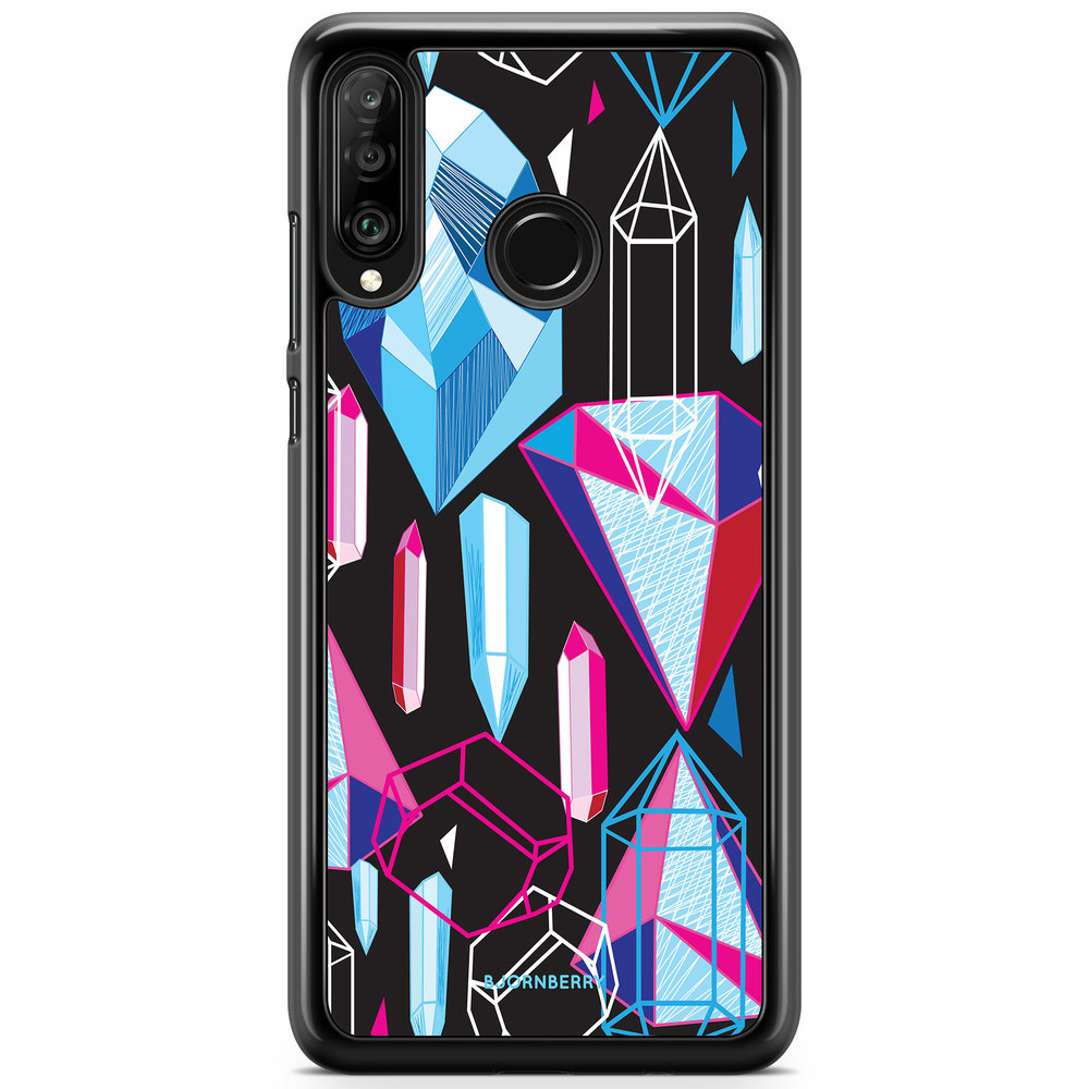 Huawei P30 Lite Case - Diamond Pattern