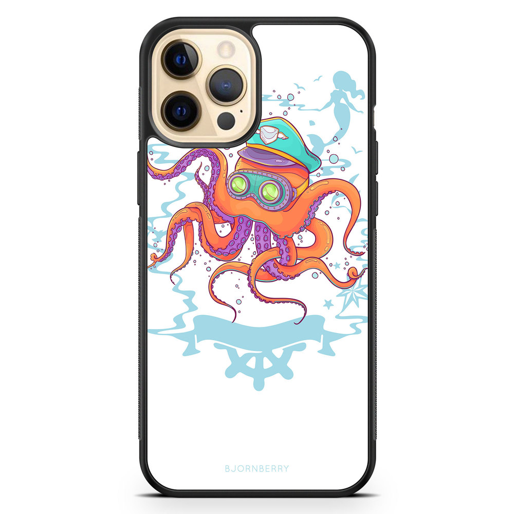 iPhone 12 Pro Max Case - Captain Octopus