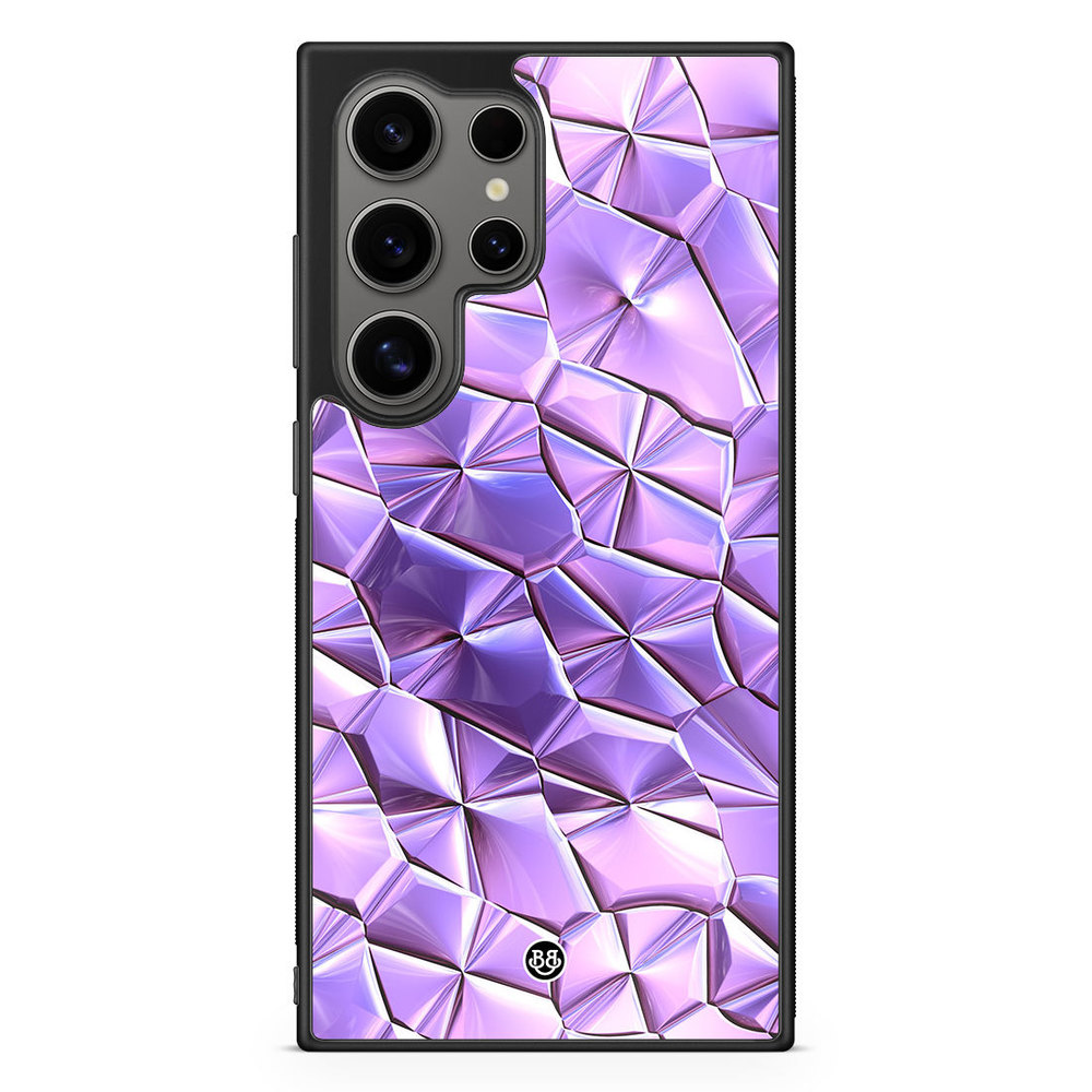 Samsung Galaxy S24 Ultra Case - Purple Crystal