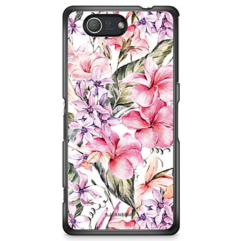 Sony Xperia Z3 Compact Skal - Vattenfärg Blommor