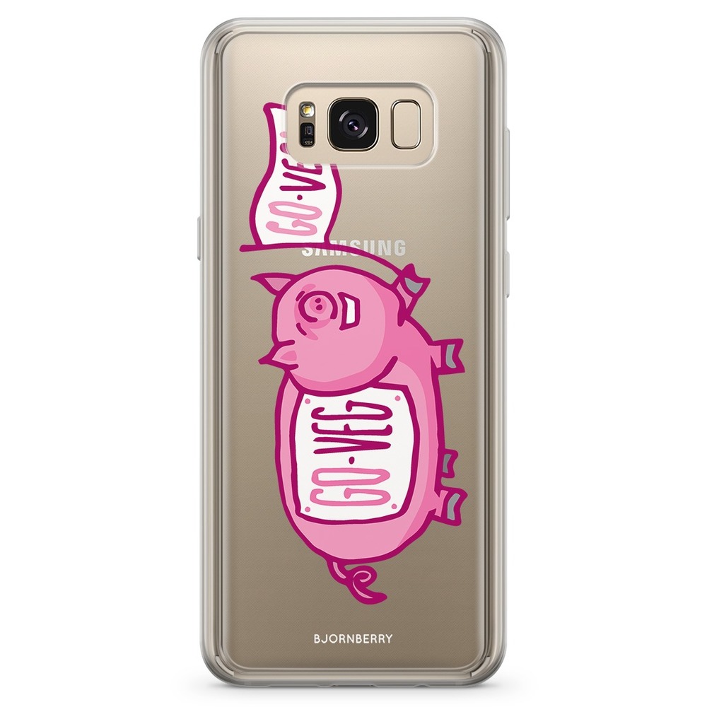 Samsung Galaxy S8 Plus Fashion Skal - Rosa Gris