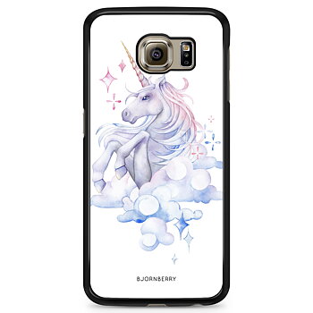 Samsung Galaxy S6 Edge Skal - Vattenfärg Enhörning