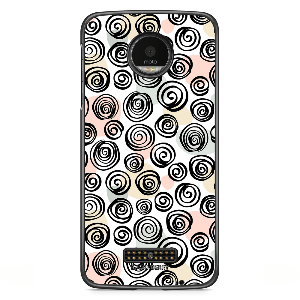 Moto Z2 Play Case - Circular Pattern