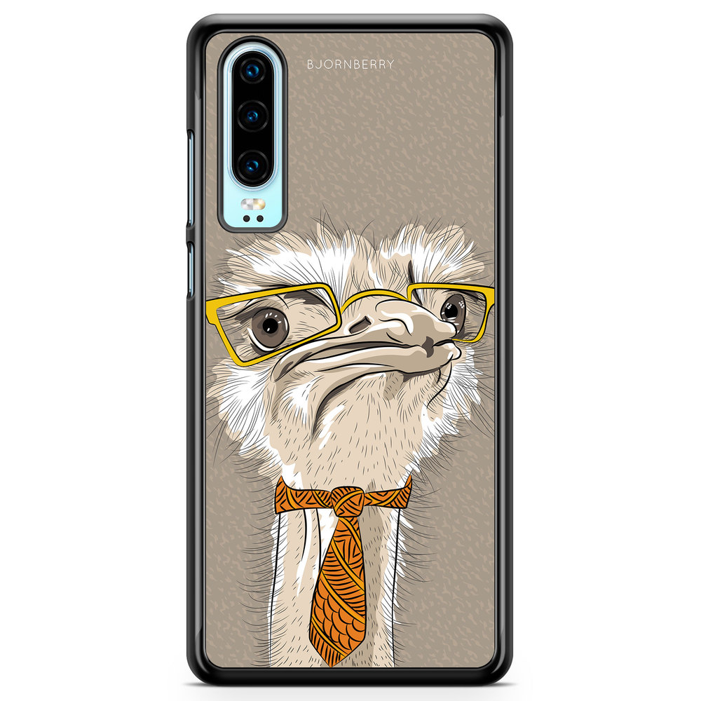 Huawei P30 Case - Hipster Ostrich