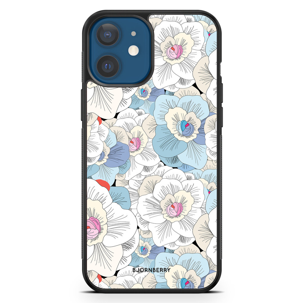 iPhone 12 Mini Case - Delicate Flowers