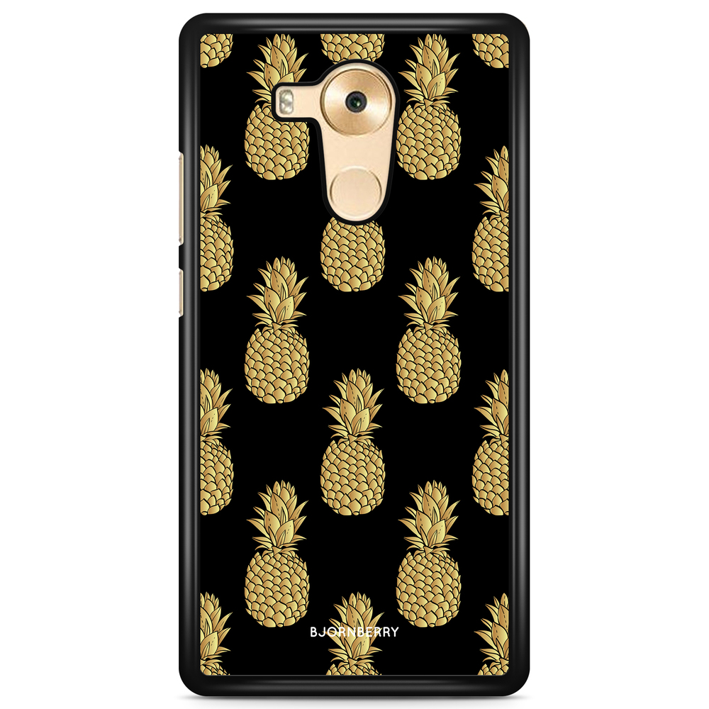 Huawei Mate 9 Pro Case - Gold Pineapples