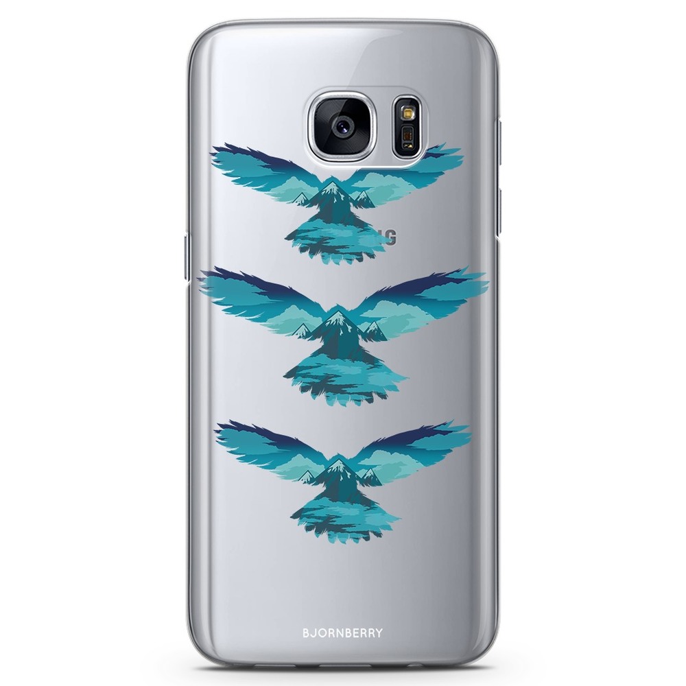 Samsung Galaxy S7 TPU Case - Mountain Eagle