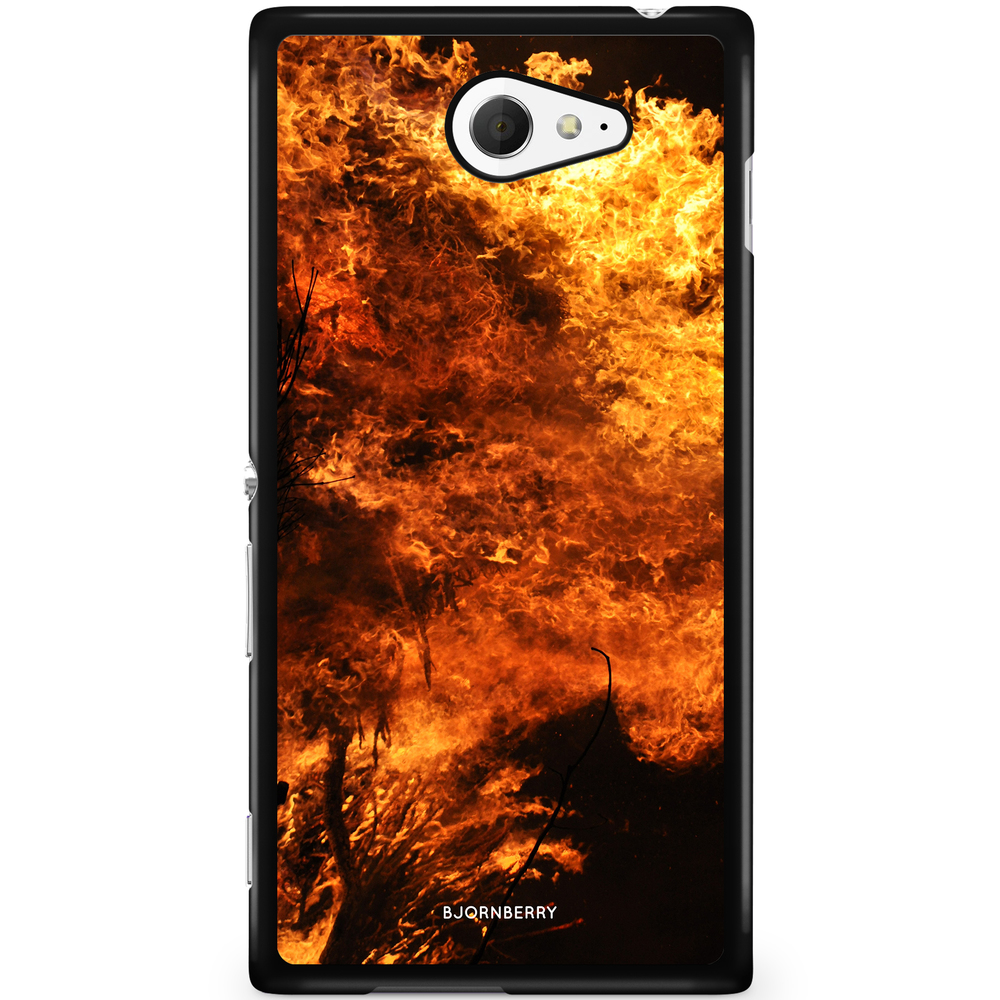 Sony Xperia M2 Aqua Case - Fire