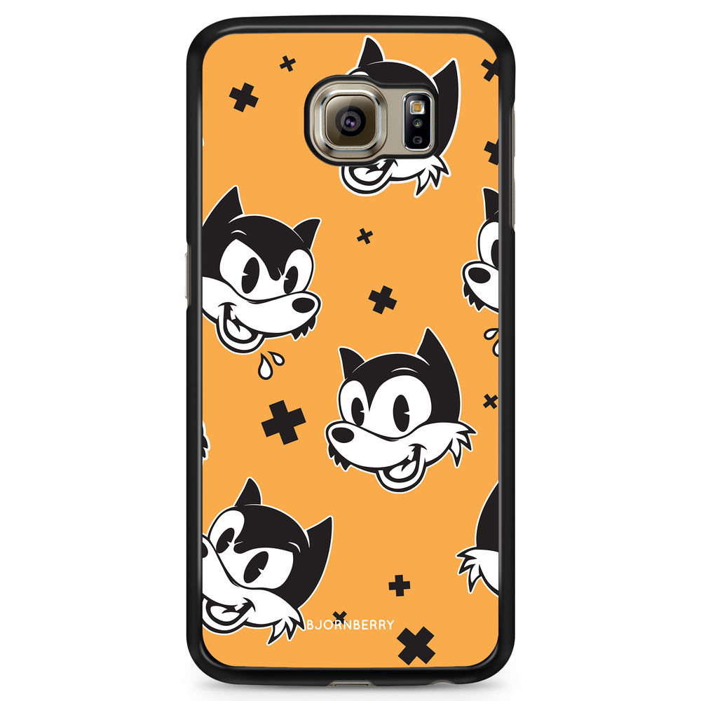 Samsung Galaxy S6 Edge Case - Vintage Wolves