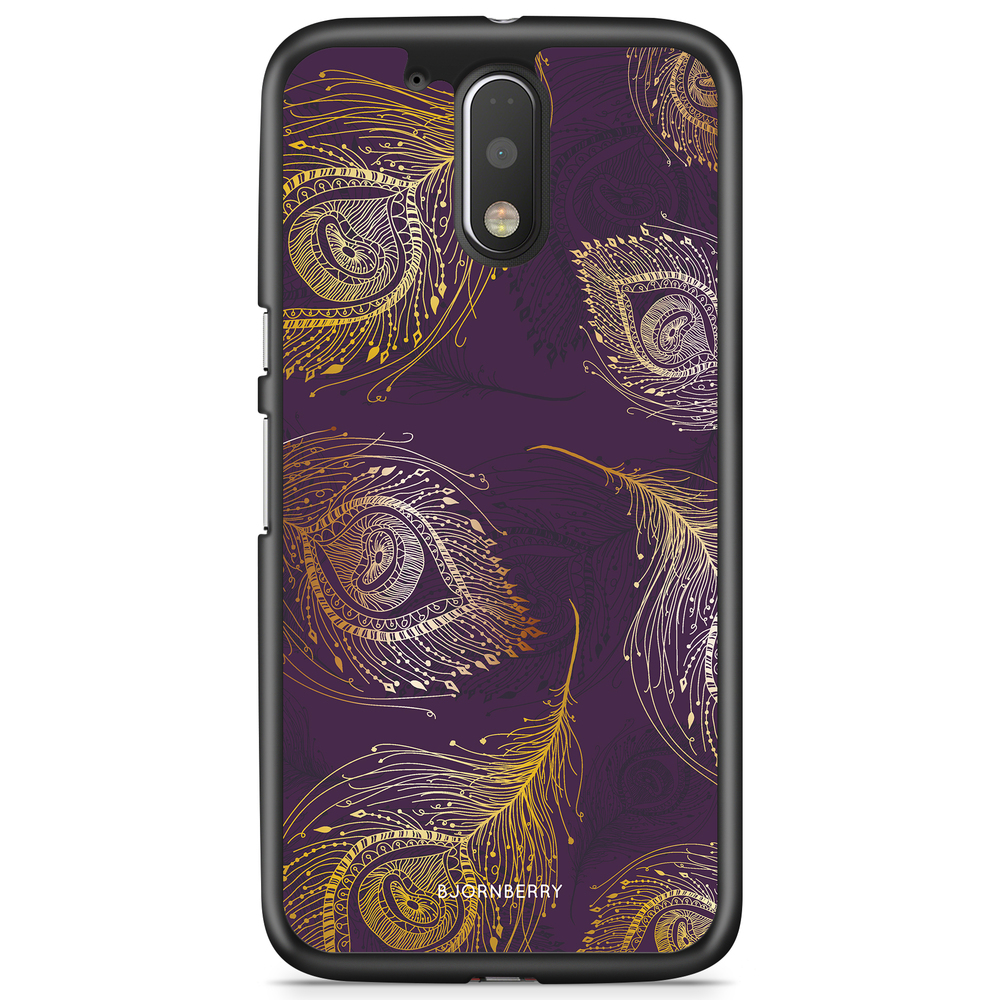 Moto G4/G4 Plus Case - Peacock Feathers