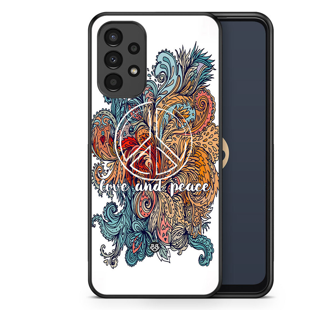 Samsung Galaxy A13 Case - Love and peace