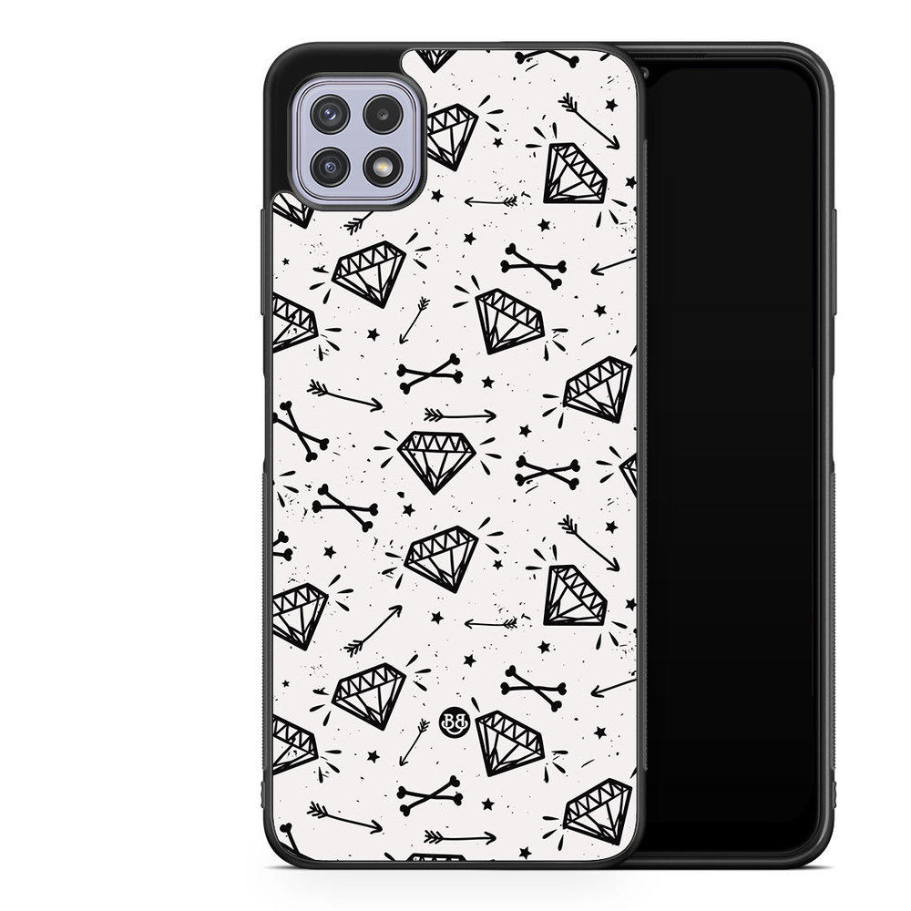 Samsung Galaxy A22 4G Case - Diamond Pattern